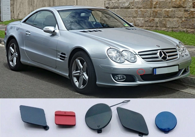 Bouchon D’œil De Remorquage Arrière Pour Mercedes Classe E W207 – Plusieurs Couleurs