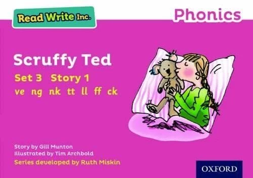 READ WRITE INC. Phonics: Pink Set 3 Storybook 1 Scruffy Ted par Gill ...