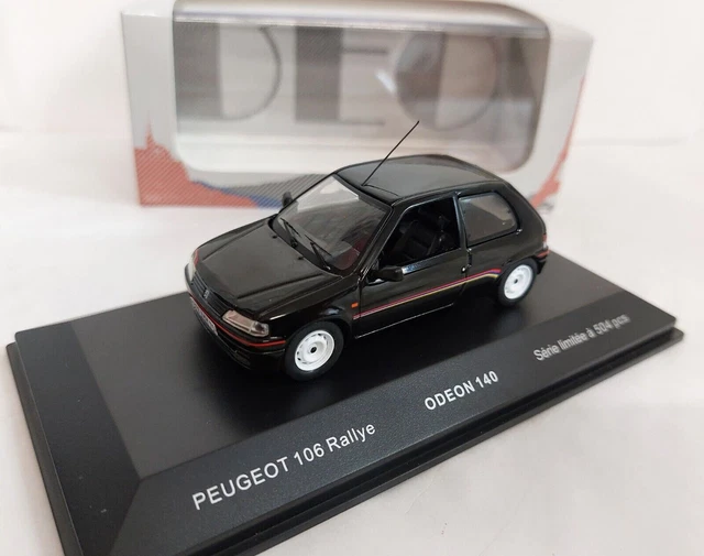 Miniature Peugeot 106 Rallye 1993 - ODEON 1/43 - Neuve Sous Boîte