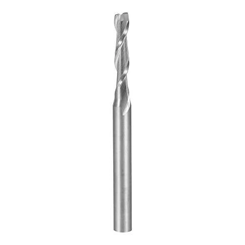 1/8" Shank 2.5mm x 12mm Carbide End Mill CNC Router Bits 2 Flute Milling Bit ...