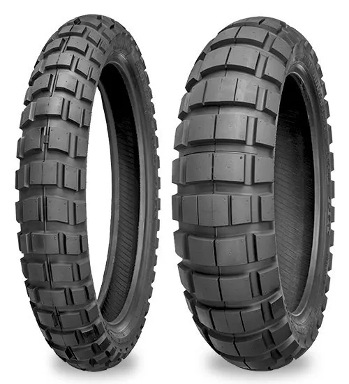 Shinko E805/E804 Dual Sport Pair 130/80-17 &100/90-19 Big Block Tyre BMW F650 GS