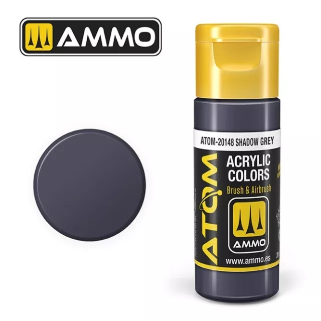 Ammo MIG ATOM-20148 - ATOM COLOR Shadow Grey - Neu