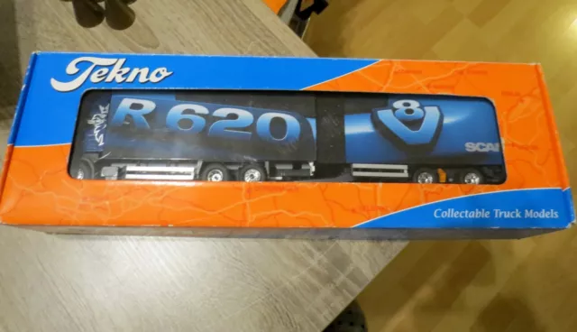 Tekno - Scania R620 V8 HIGHLINE TRUCK TRAILER  (9608) neu