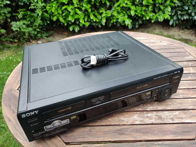 Combi Combiné Vidéo8 HI8 / VHS SONY SLV-T2000 - Garanti 1AN