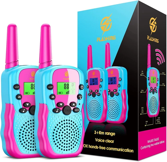 Outdoor Toys for Kids 3-12, Vary Toys 3-12 Year Old Girl Gifts Kids Walkies Tal