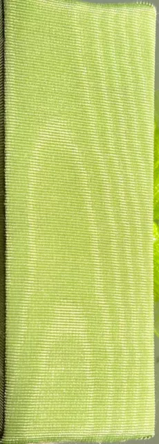 Fabric, Polyester Moire Fabric, 60" Wide , Apple Green, 5 yd. lot