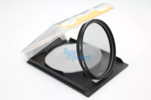 New 55mm Circular Polarizing CPL Professional filter for DSLR Lens Camera