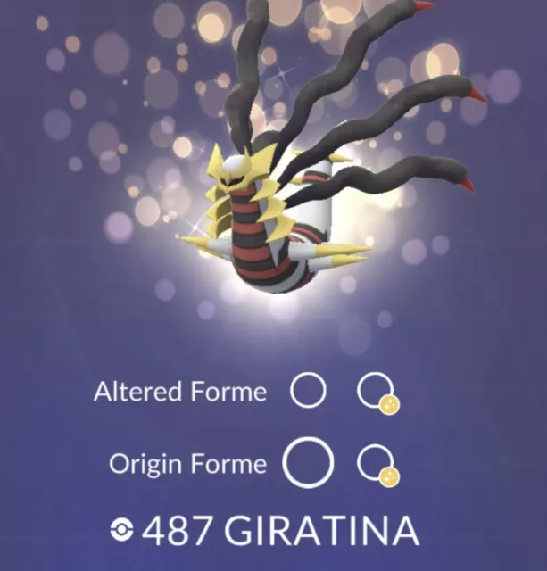 GIRATINA Origin Form Pokemon GO (30 days of friendship)