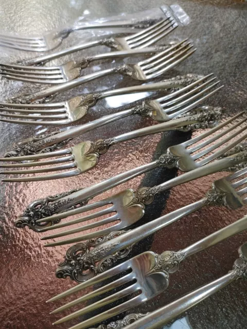 Wallace Grande Baroque Sterling Silver Place Fork