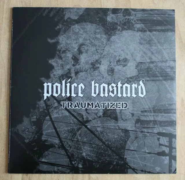 POLICE BASTARD - Traumatized - limited Clear LP (500ex) - Crust punk