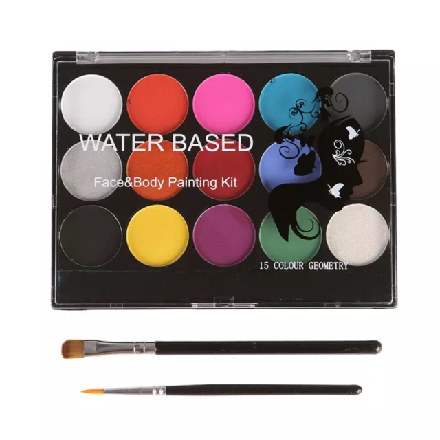 High Quality Water Soluble Paint Set 15 Colors for Artistic Expressions