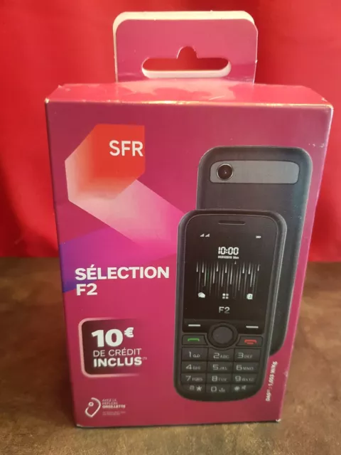 Pack Prépayé SFR avec Mobile Sélection F2 et carte SIM