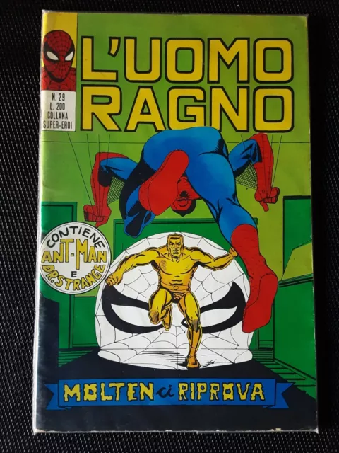 L'Uomo Ragno editrice Corno N 29 Super Eroi Marvel 1971