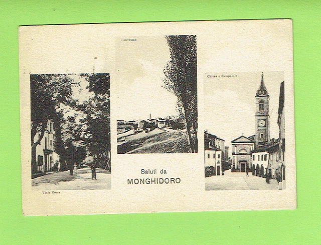 Monghidoro - Viale Roma - Chiesa E Campanile - Panorama