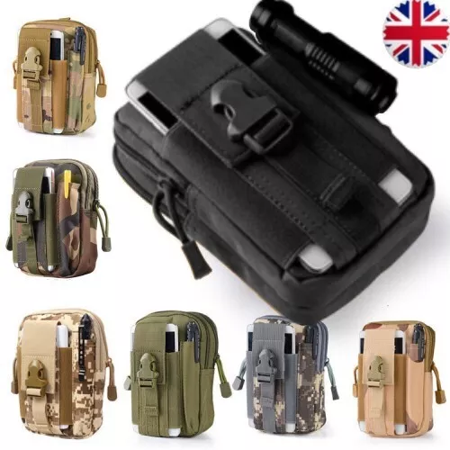 Tactical Waist Bag Utility Pack Military Wallet Molle Multi Purpose Belt Pouch