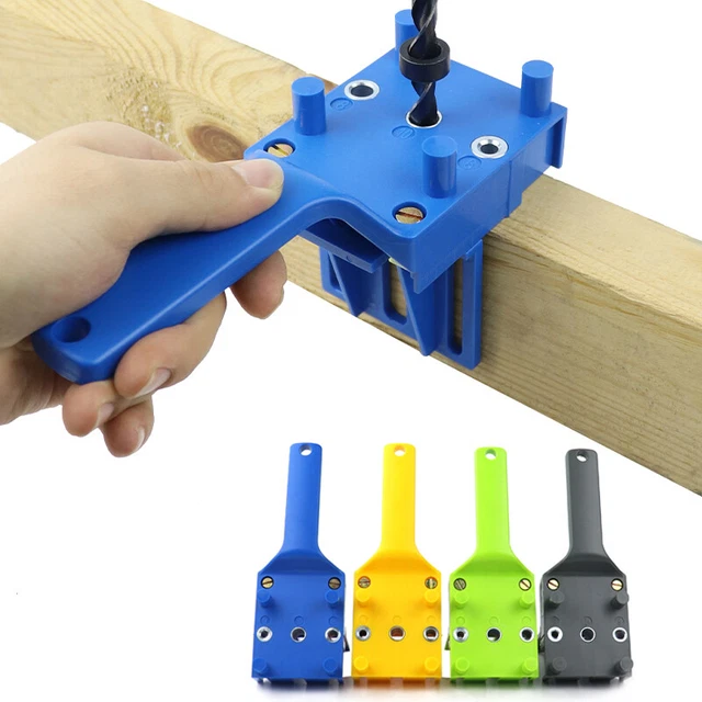 Dowelling Drill Jig Woodworking Drilling Guide Hole Locator For 6/8/10mm Dowels
