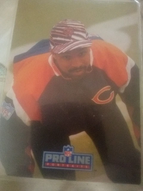Mark Carrier 1991 Pro Line Portraits NFL Football Card Chicago Bears