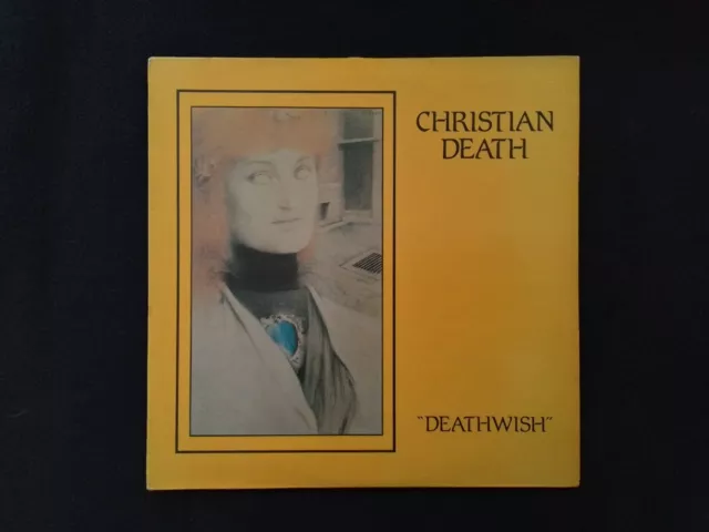 christian death vinyl  "deathwish” ep 1984