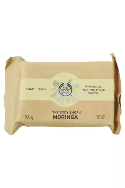 THE BODY SHOP Moringa Stückseife 100g Neu Blumig