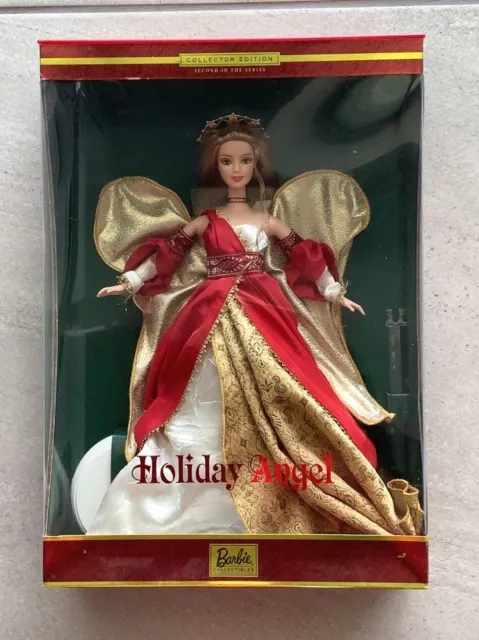 Holiday Angel Barbie 2000 Doll Original Box Second in Series