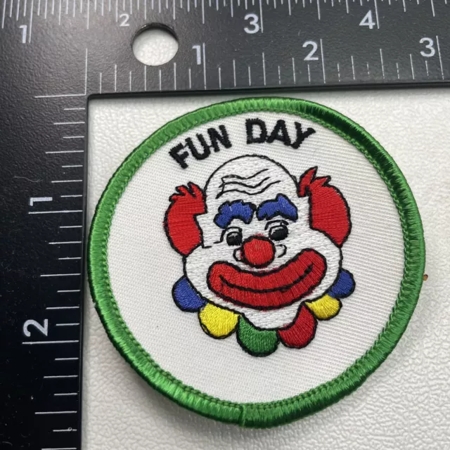 Red Nose CARNIVAL / CIRCUS CLOWN Fun Day Patch 00X5