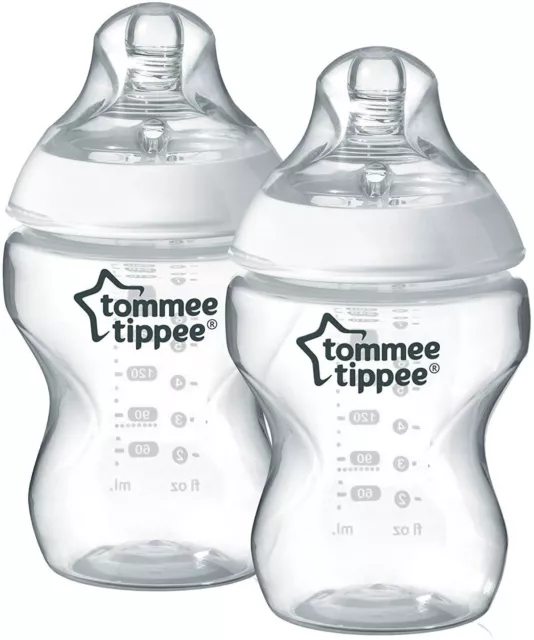 Tommee Tippee Complete Newborn Baby Starter Bottle Kit Set 4 Anti Colic Bottles 3