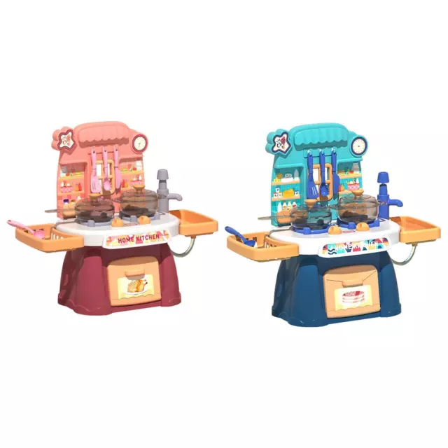 889242-75pcs - Super grand jouet de cuisine pour enfants, maison de jeu pour  enfants, ensemble F2, simulation de pulvérisation, mini nourriture pour  bébé, cadeaux de Noël, jouets pour filles