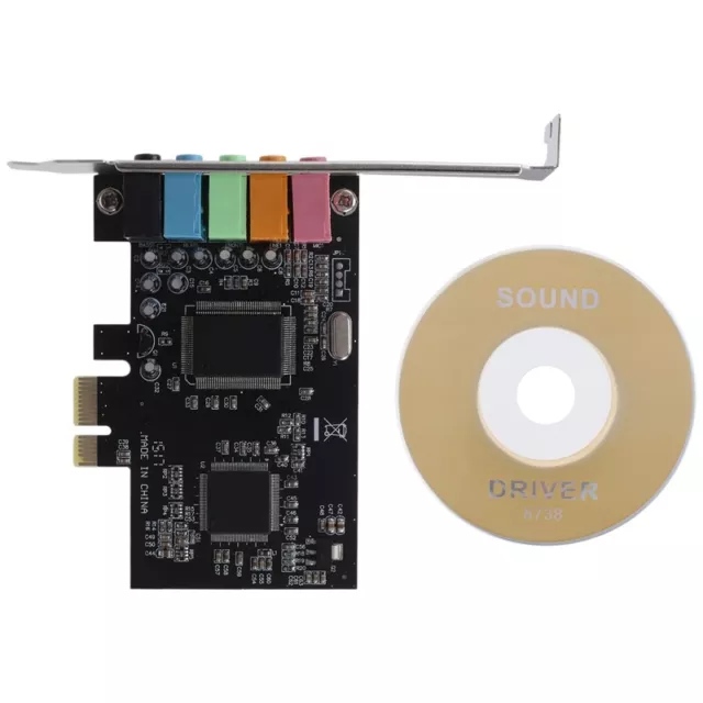 5.1 Internal Sound Card for Windows 10 with Low Profile Bracket, 3D Stereo3173