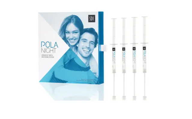 SDI 7700111 Pola Night Tooth Whitening Syringe Kit 22% 10/Pk 1.3 Gm