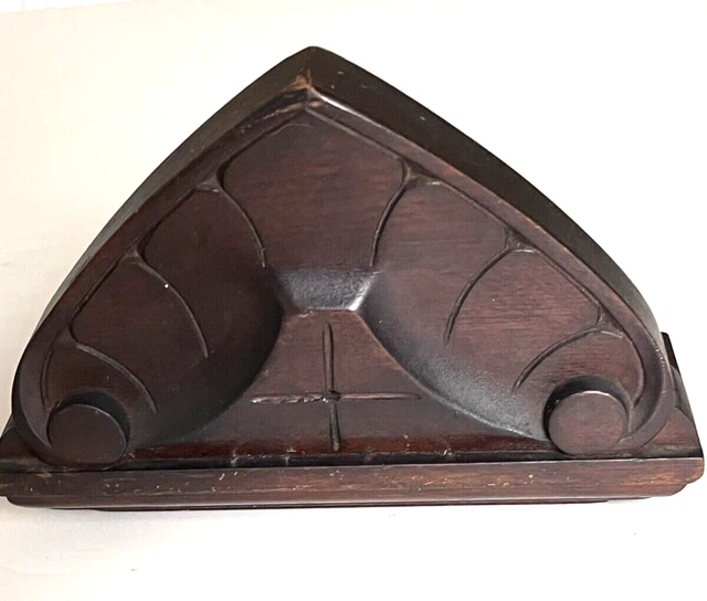 Architectural Salvage Solid Wood Gingerbread Trim - Empire Style? Church? 9"x 6"