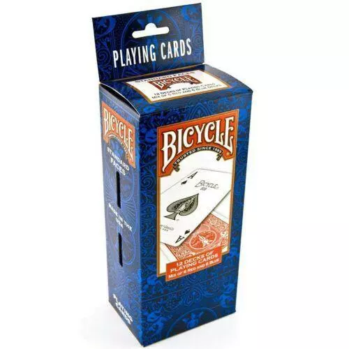 12 X Decks Bicycle Playing Cards Poker, Casino or Magic Tricks Games