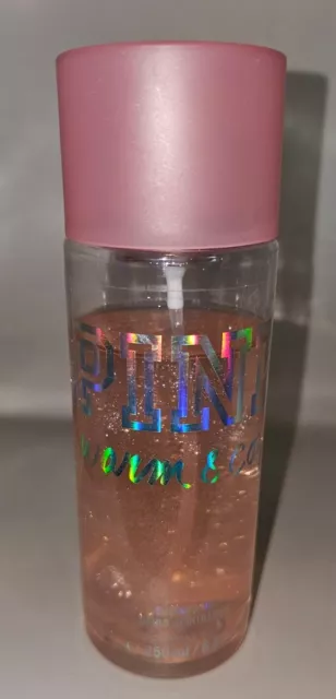 VICTORIA’S SECRET PINK WARM & COZY SHIMMER FRAGRANCE BODY MIST SPRAY 8.4 oz