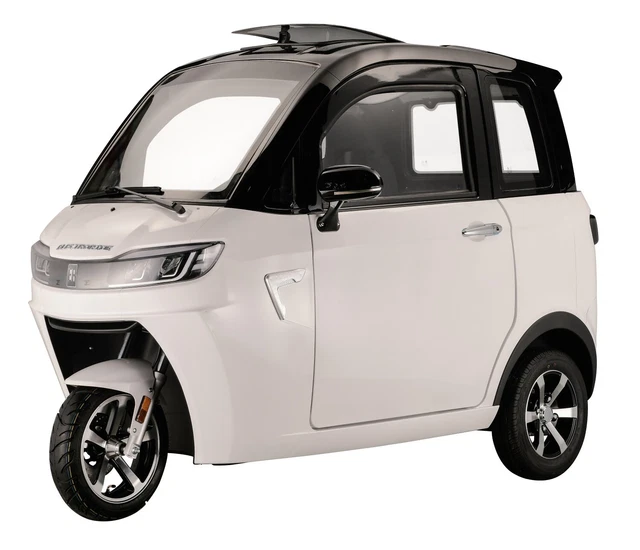 Cabina Enrollable Elektrotrike Coche Eléctrico Mini Kabinenfahrzeug 25 O 45km .