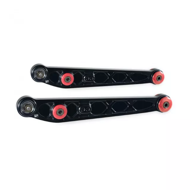 Skunk2 Racing Alpha Series Lower Control Arms Black For Honda Civic Ek 96-00