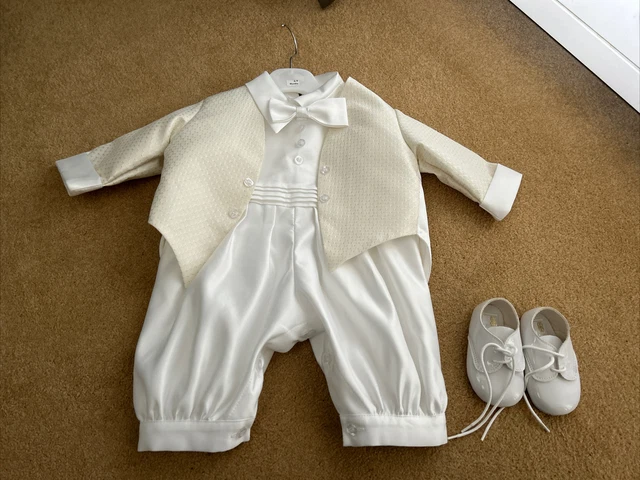 boys christening outfit 6-9 months
