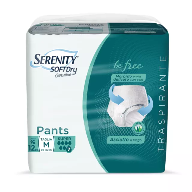 Serenity Suave Dry Tena Pants Plus Super M Incontinencia A Bragas para Ancianos