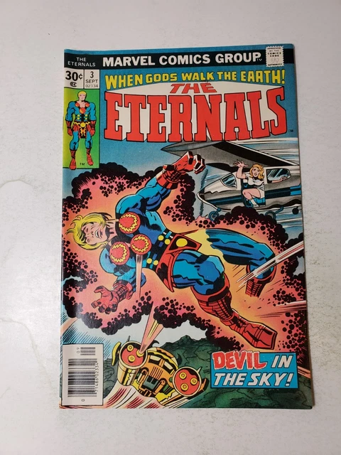 Marvel Comics The Eternals #3 (Marvel, September 1976) Newsstand NM see pics