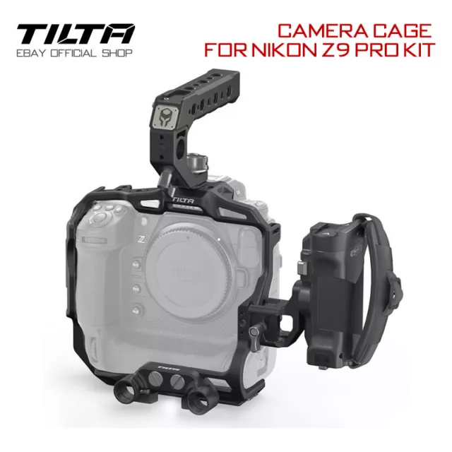 Kit de jaula de cámara inclinable mango de plataforma profesional para hacer películas para kit profesional Nikon Z9 Pro