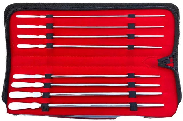 Dittel Urethral Sounds Set Of 8 Urology Surgical Medical Instruments Dittel Urethral Sounds Set Of 8 Urology Surgical Medical Instruments