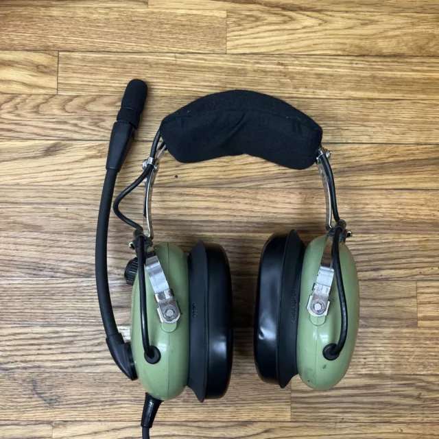 David Clark H10-20  General Aviation Pilot Headset - Untested