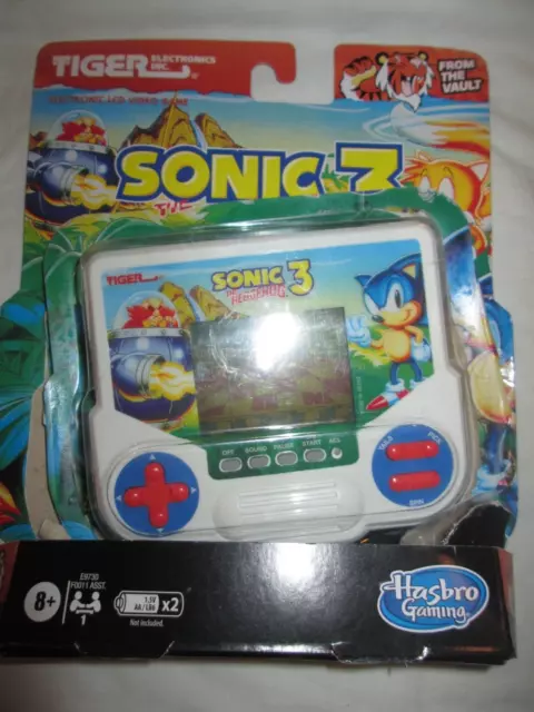 Tiger Electronics Sonic The Hedgehog 3 Handheld Game  Open Box - Tested Working