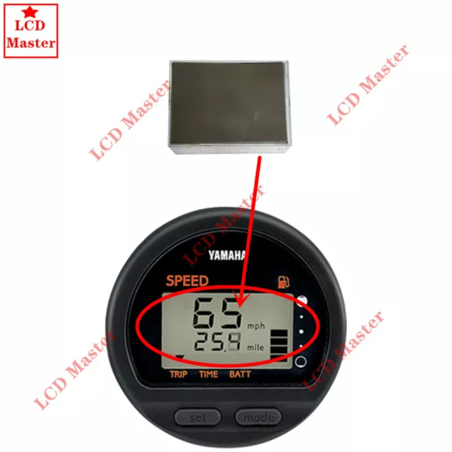 1pcs LCD Display for Yamaha 6Y5 Speedometer Gauge Unit 6Y5-83570-A0-00