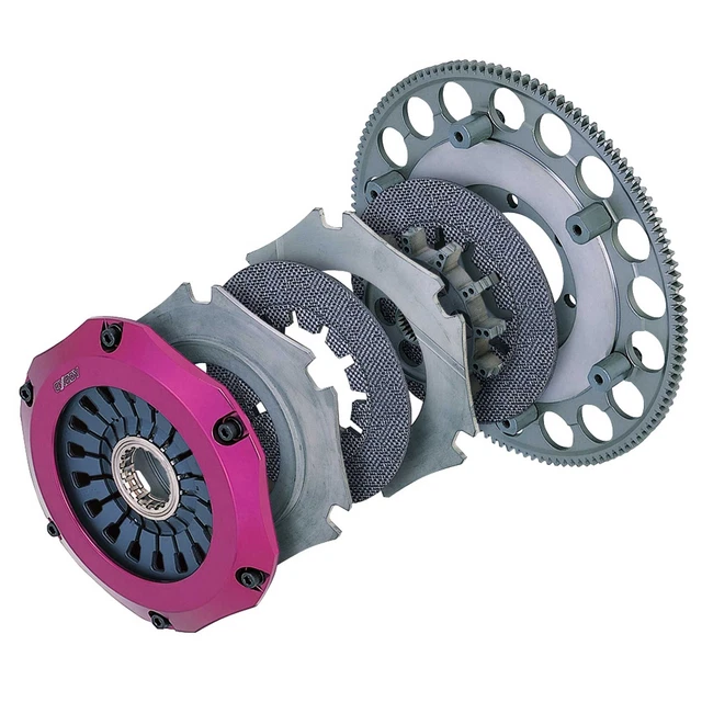 Exedy MM023SBMC1 Racing Carbon-R Triple Clutch & Flywheel Kit for Mitsubishi Lan