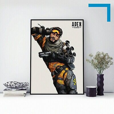 XBOX/PS4 Gaming POSTER stampati A3 A4 A5-Home Decor APEX LEGGENDE "Wraith" 