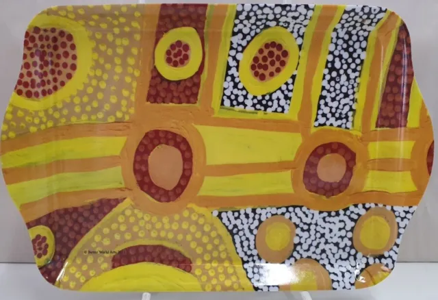 Ashdene Melamine Scatter Tray Indigenous Design Better World Arts Australia