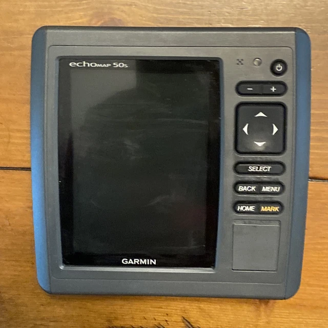 GARMIN ECHOMAP 50S Gps Marine Chart Plotter Fishfinder Display Head