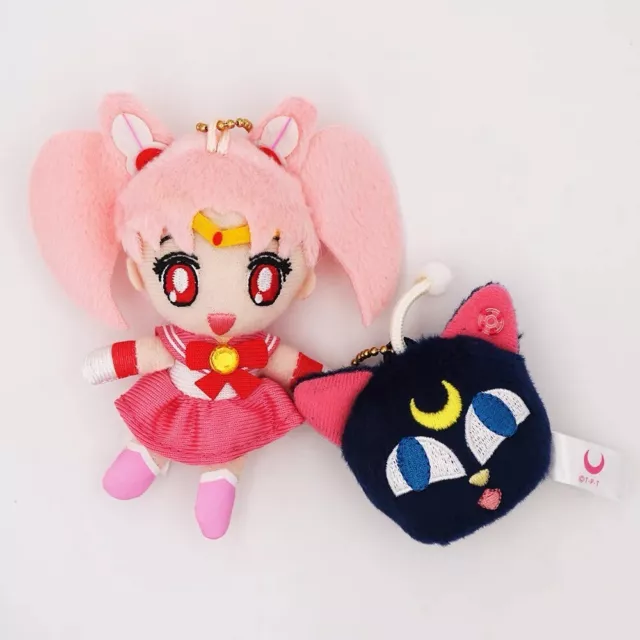 Sailor Moon 20th Anniversary Plush Keychain Chibiusa Luna