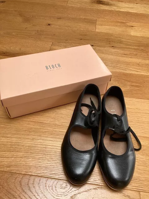 Bloch size 4.5 black tap shoes