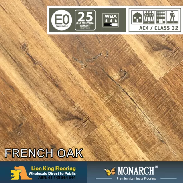 FRENCH OAK LAMINATE FLOORING /FLOATING FLOOR E0 Rating AC4 Introductory Offer