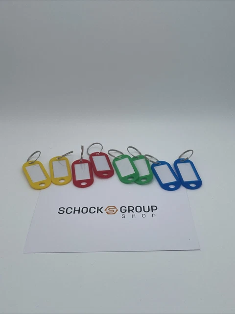 100 Stück Schlüsselanhänger Zum Beschriften,Schlüsselschilder Anhänger